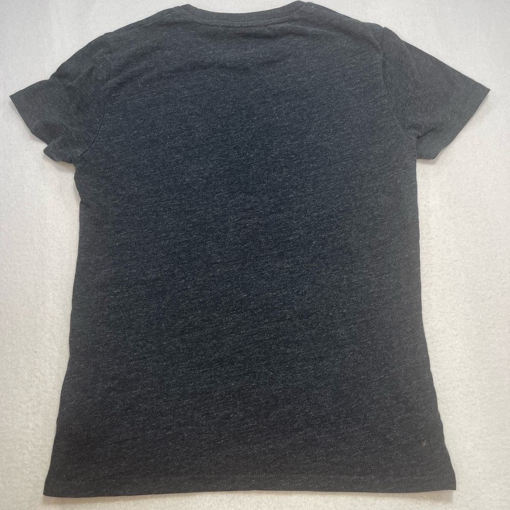 Superdry Real SuperDry Premium Goods Graphic T-Shirt Gray Red Logo Men’s M - Picture 2 of 6